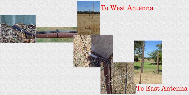 Feedlines for YASI's antennas. Feedlines